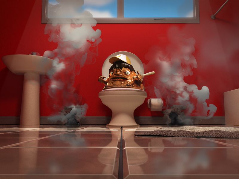 ATTACK OF THE EVIL POOP — скриншот 1