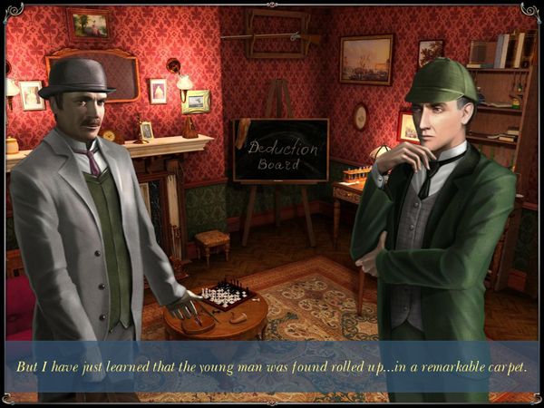 Sherlock Holmes The Mystery of The Persian Carpet — скриншот 2