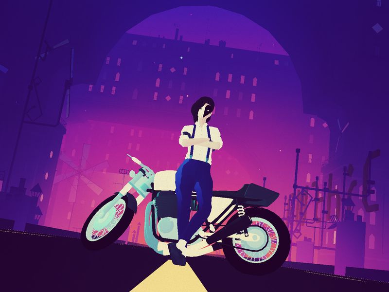 Sayonara Wild Hearts — скриншот 5