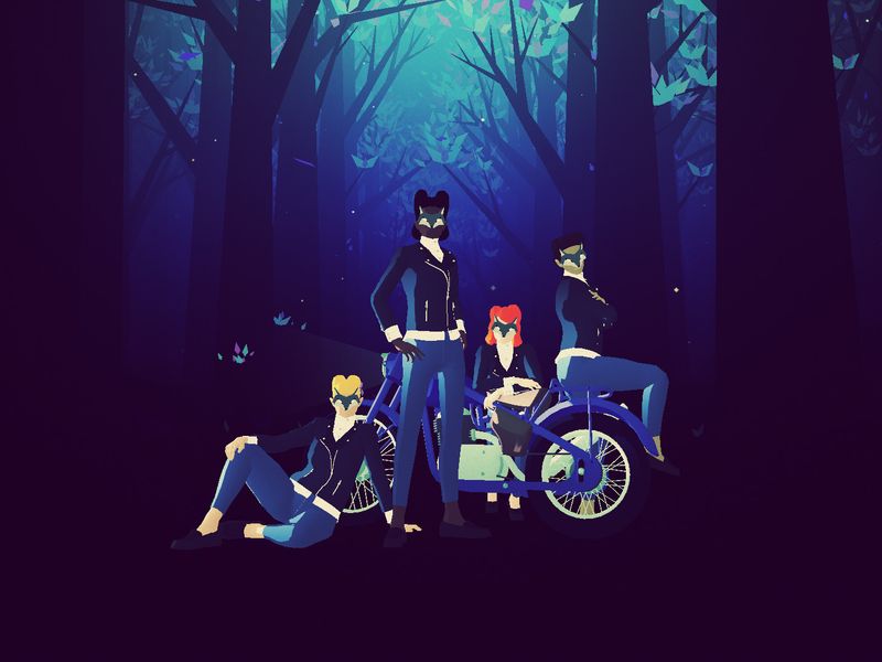 Sayonara Wild Hearts — скриншот 4