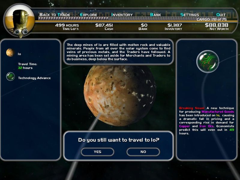 Space Trader Merchant Marine — скриншот 1