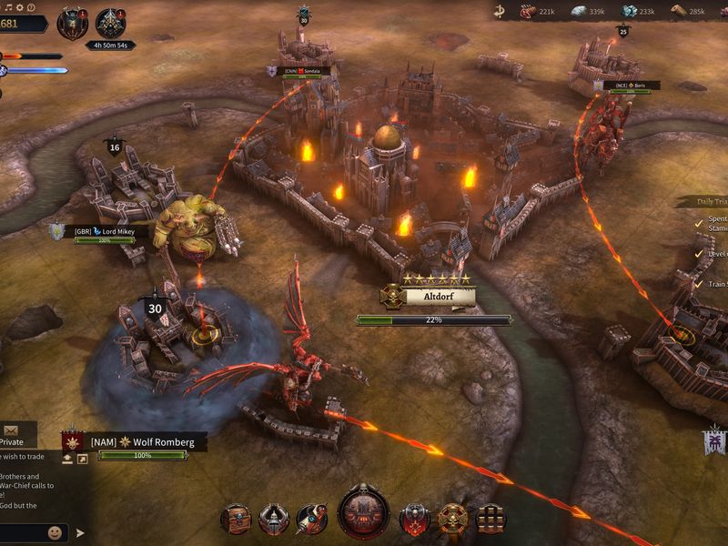 Скриншот 1 — Warhammer: Chaos & Conquest