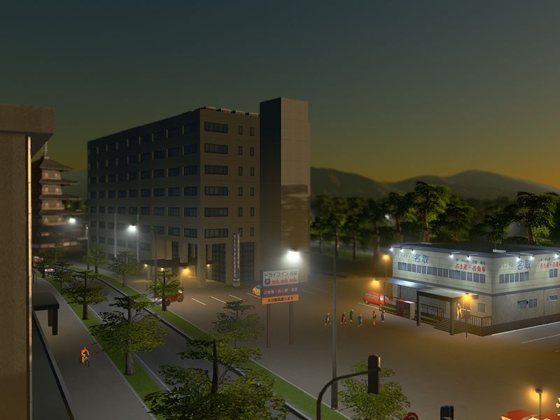 Cities Skylines Content Creator Pack Modern Japan — скриншот 7