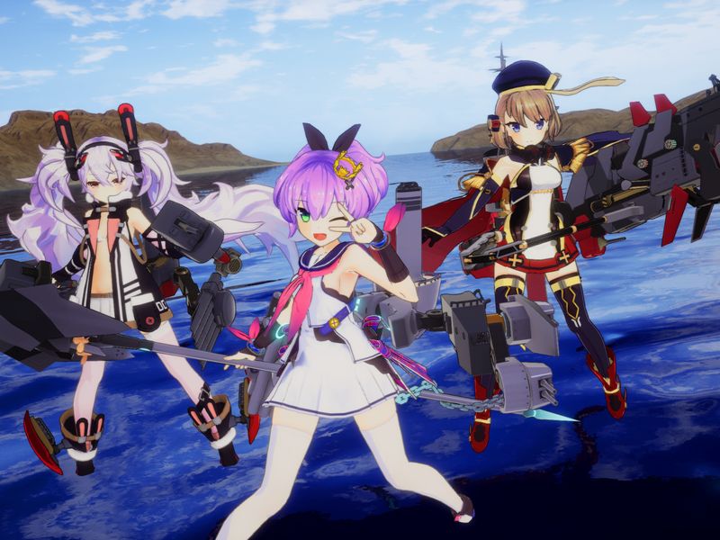 Azur Lane Crosswave — скриншот 1