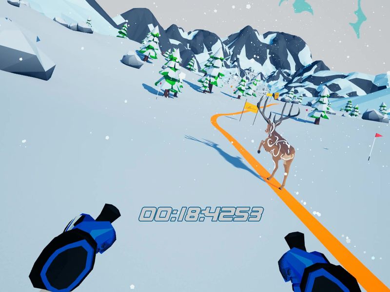 Let's Go! Skiing VR — скриншот 4