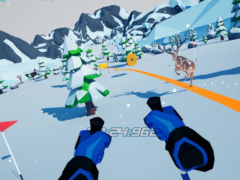 Let's Go! Skiing VR — скриншот 3