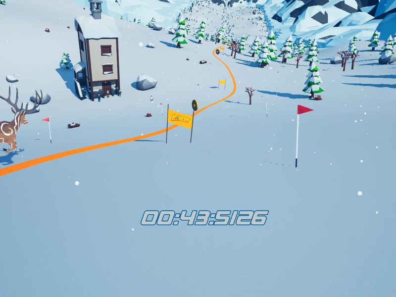 Let's Go! Skiing VR — скриншот 5