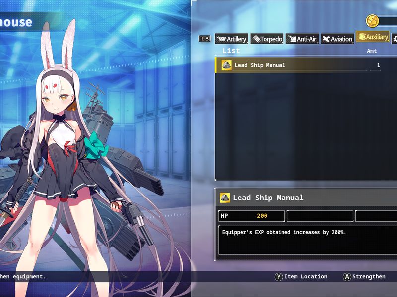 Azur Lane Crosswave Operation EXP Boost — скриншот 2