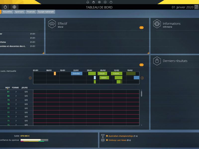 Pro Cycling Manager 2020 — скриншот 1