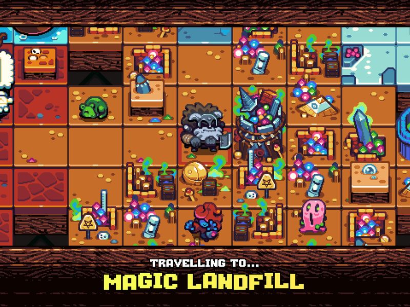 Скриншот 1 — Shovel Knight Pocket Dungeon