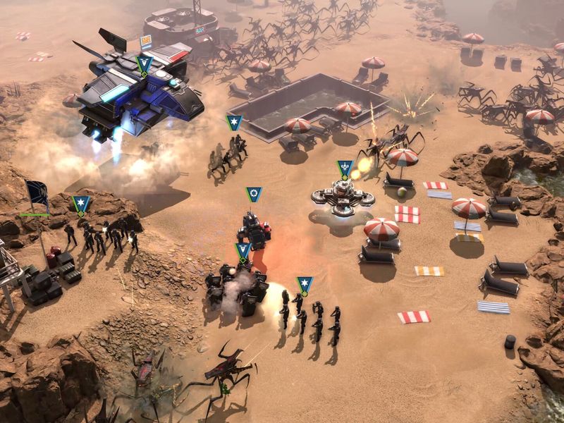 Starship Troopers Terran Command — скриншот 1