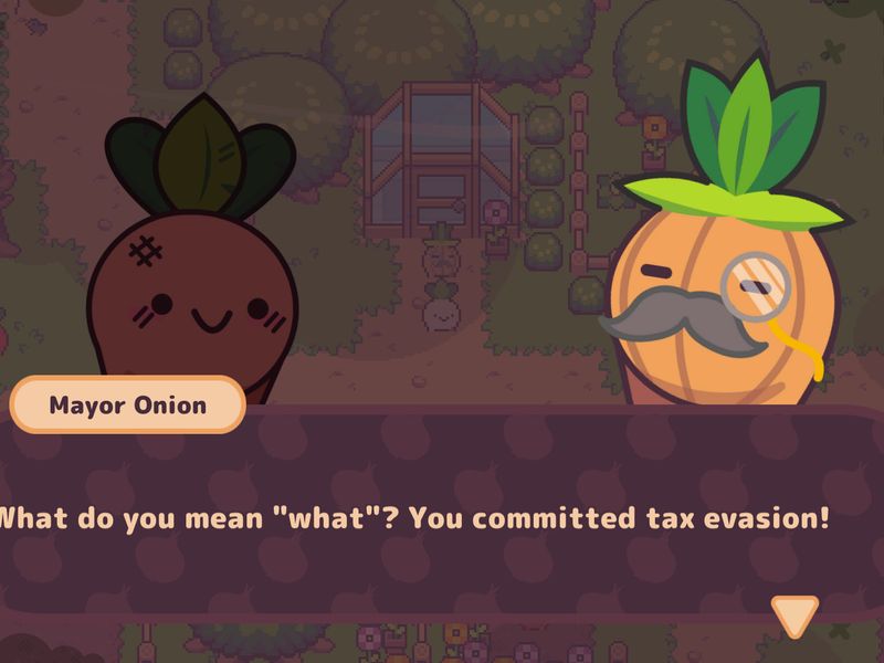 Скриншот 1 — Turnip Boy Commits Tax Evasion