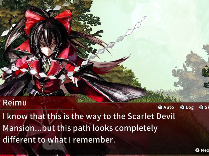 Скриншот 1 — Koumajou Remilia Scarlet Symphony