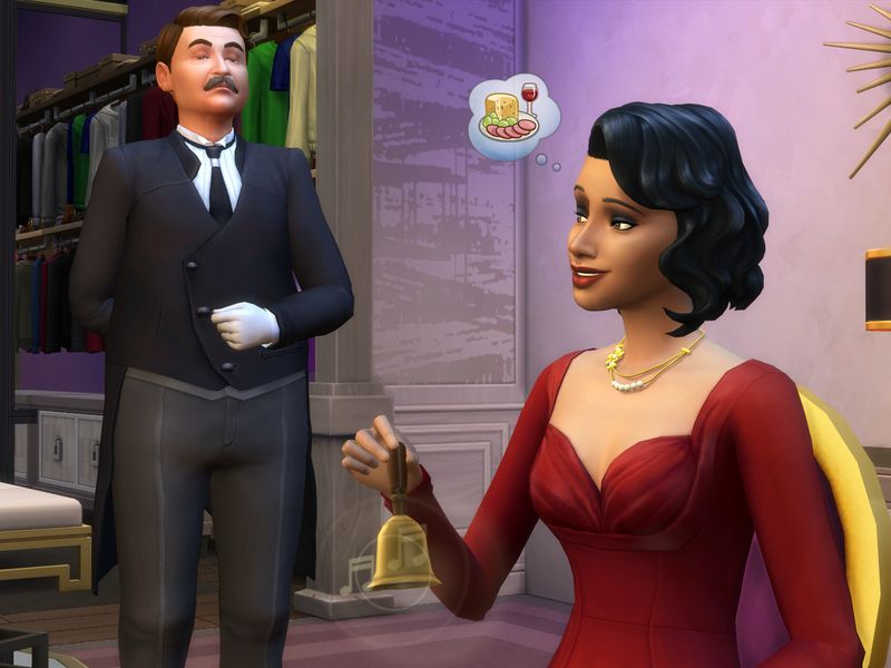 The Sims 4 Vintage Glamour Stuff — скриншот 1