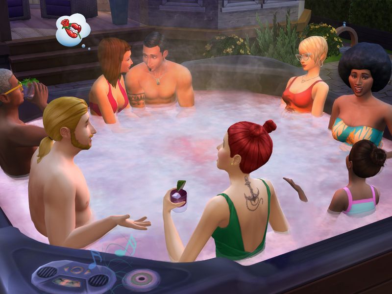 The Sims 4 Perfect Patio Stuff — скриншот 3