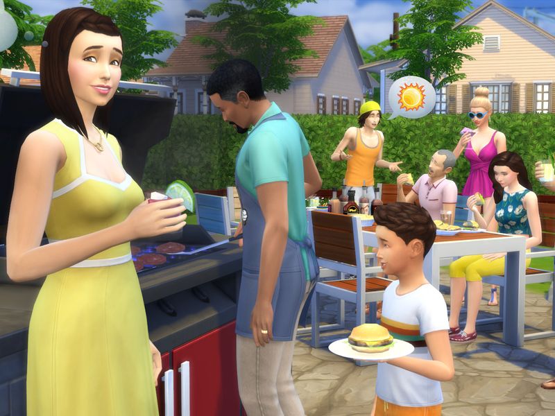 The Sims 4 Perfect Patio Stuff — скриншот 1