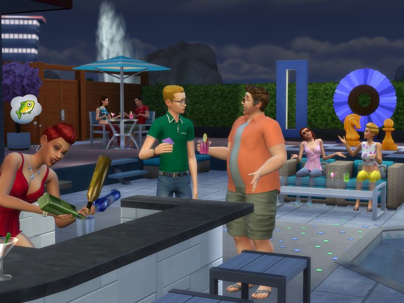 The Sims 4 Perfect Patio Stuff — скриншот 2