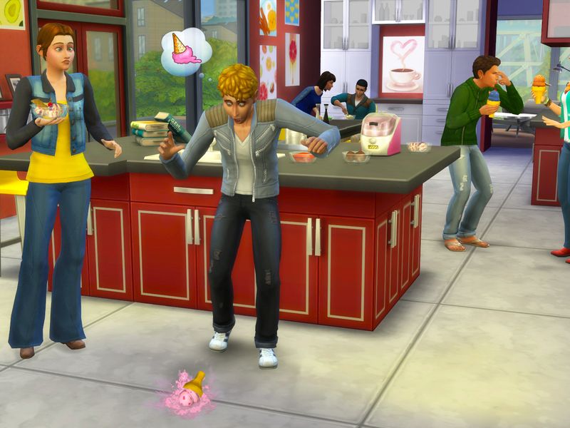 The Sims 4 Cool Kitchen Stuff — скриншот 5
