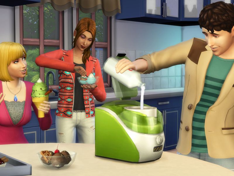 The Sims 4 Cool Kitchen Stuff — скриншот 1