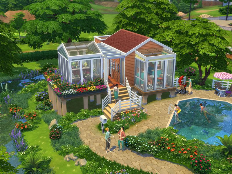 The Sims 4 Tiny Living Stuff — скриншот 3