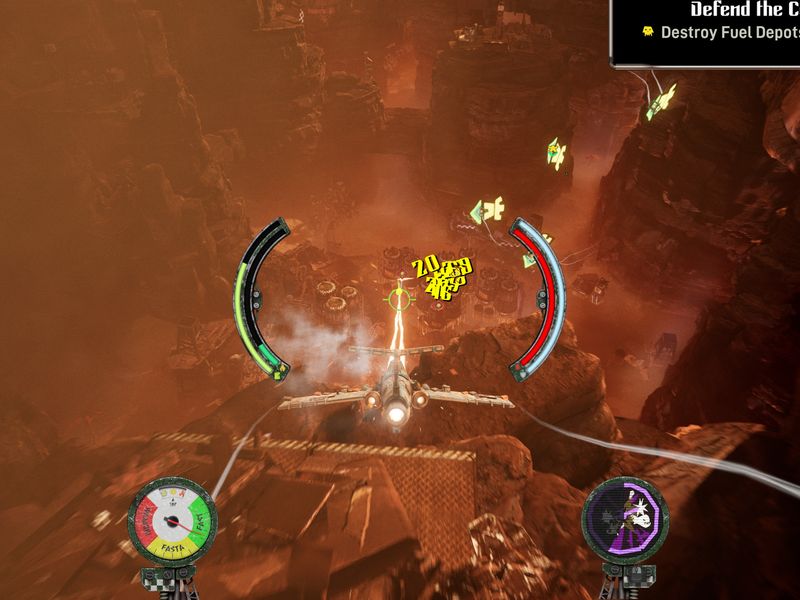 Warhammer 40,000 Dakka Squadron Flyboyz Edition — скриншот 3