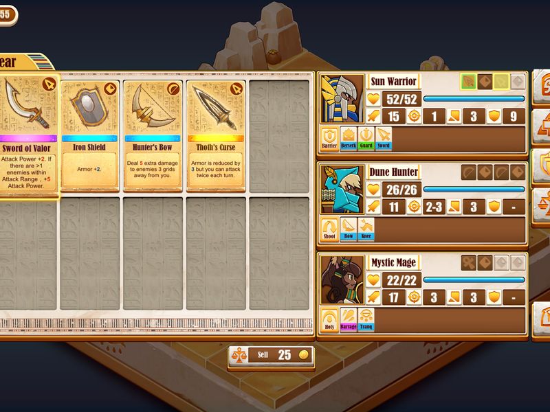 Warriors of the Nile — скриншот 5