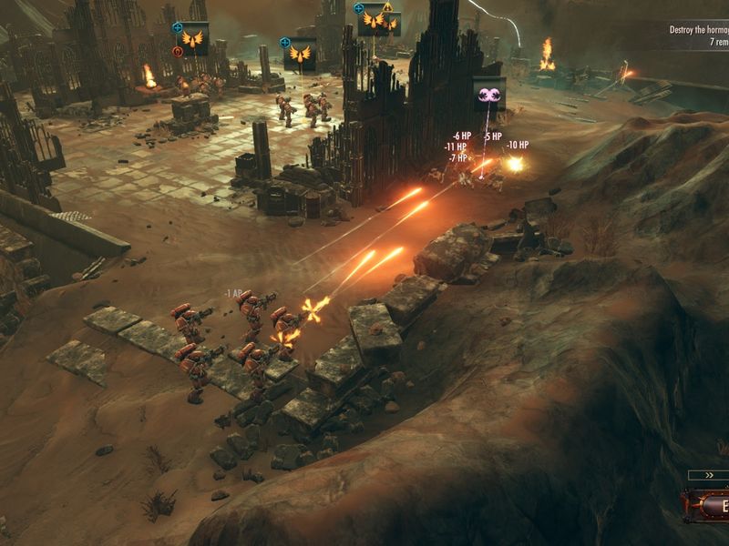 Warhammer 40,000 Battlesector — скриншот 1