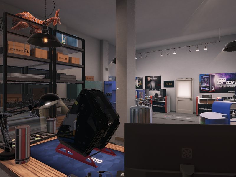 Building Simulator Overclockers UK Workshop — скриншот 6