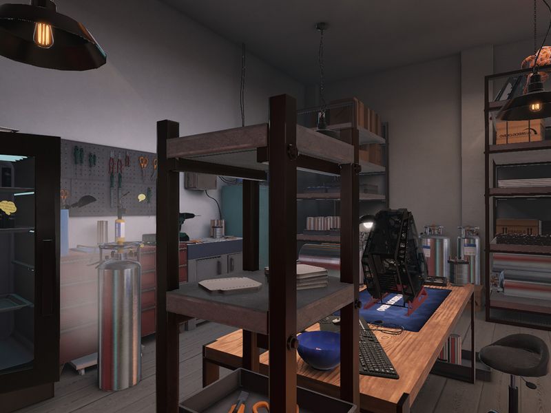 Building Simulator Overclockers UK Workshop — скриншот 3