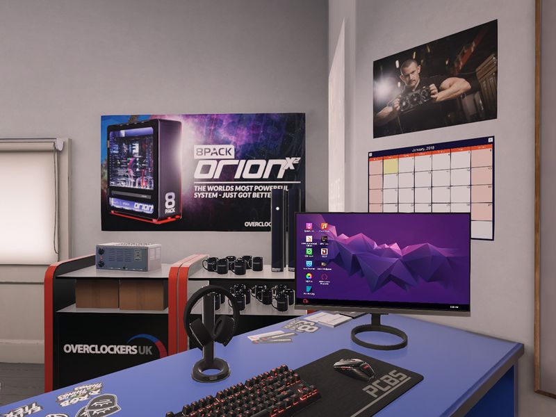 Building Simulator Overclockers UK Workshop — скриншот 4