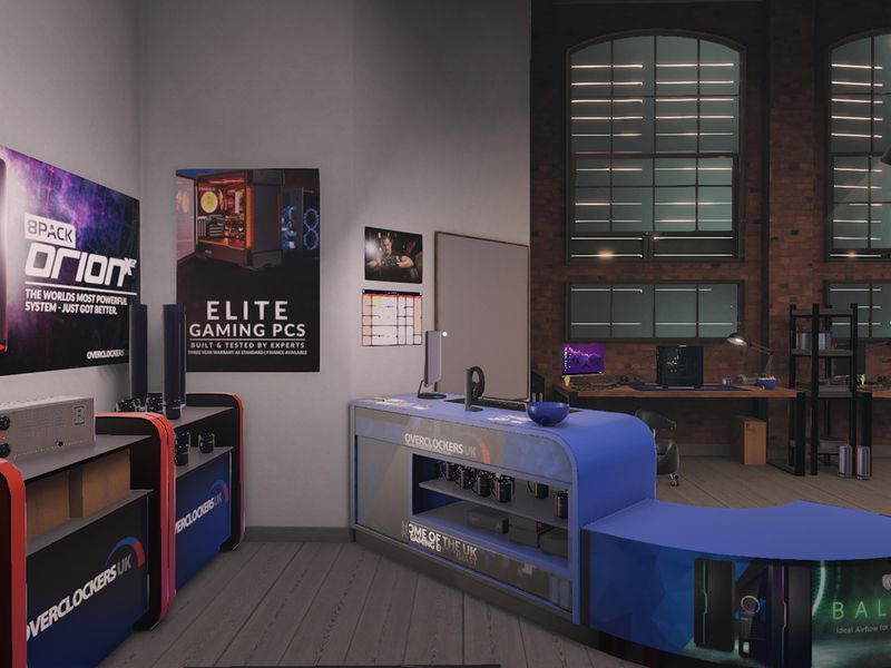 Building Simulator Overclockers UK Workshop — скриншот 5