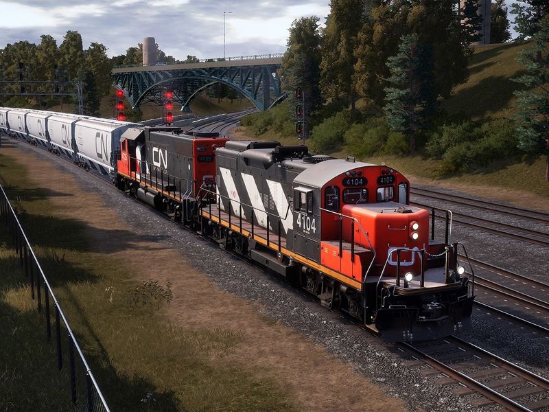 Train Sim World 2 Canadian National Oakville Subdivision Hamilton — скриншот 4