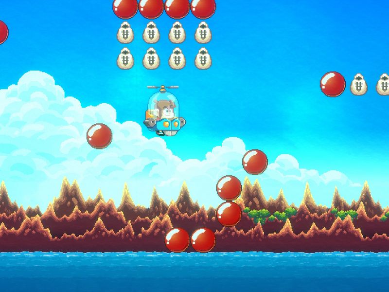 Alex Kidd in Miracle World DX — скриншот 1