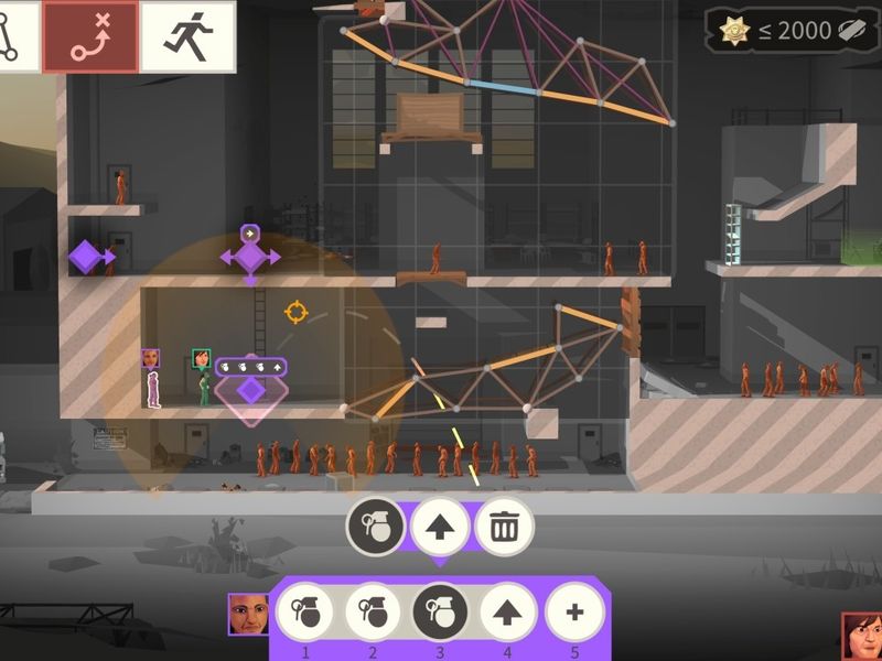 Bridge Constructor The Walking Dead — скриншот 5