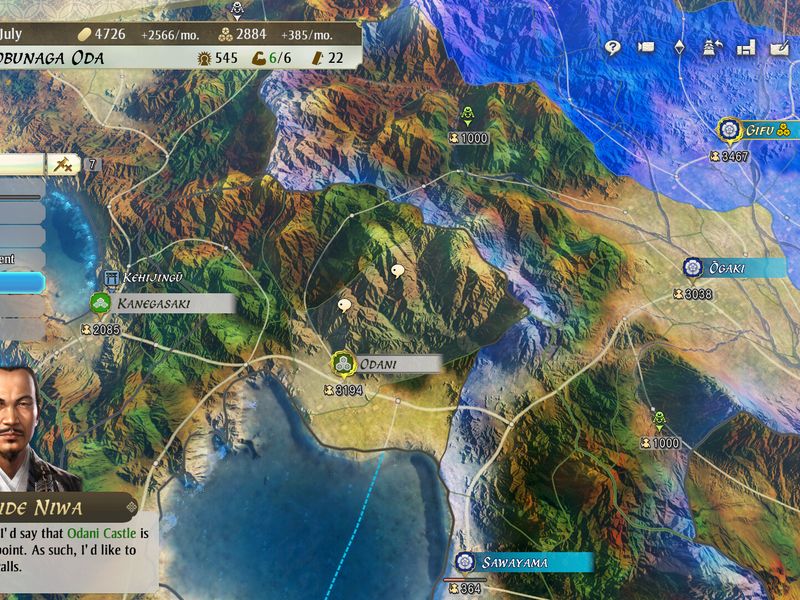 Nobunaga's Ambition Awakening — скриншот 3