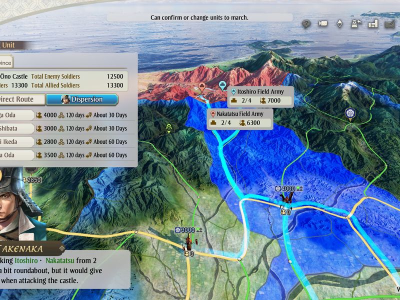 Nobunaga's Ambition Awakening — скриншот 1