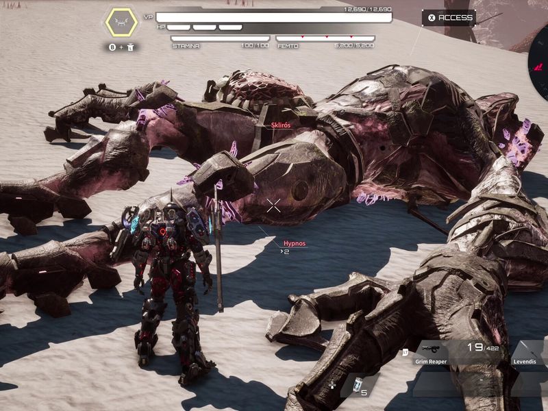 Daemon x Machina Titanic Scion — скриншот 2