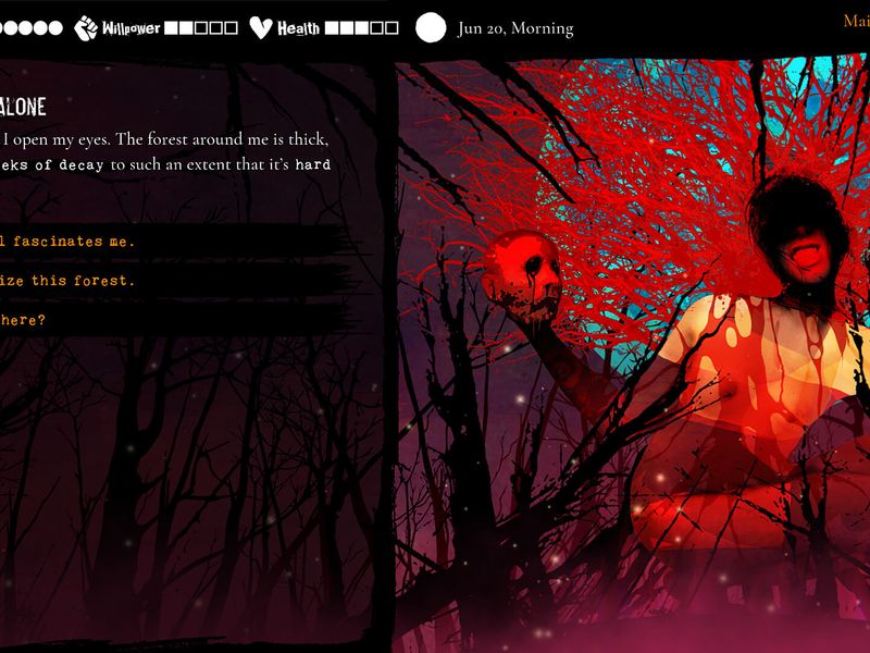 Werewolf The Apocalypse Heart of the Forest — скриншот 1