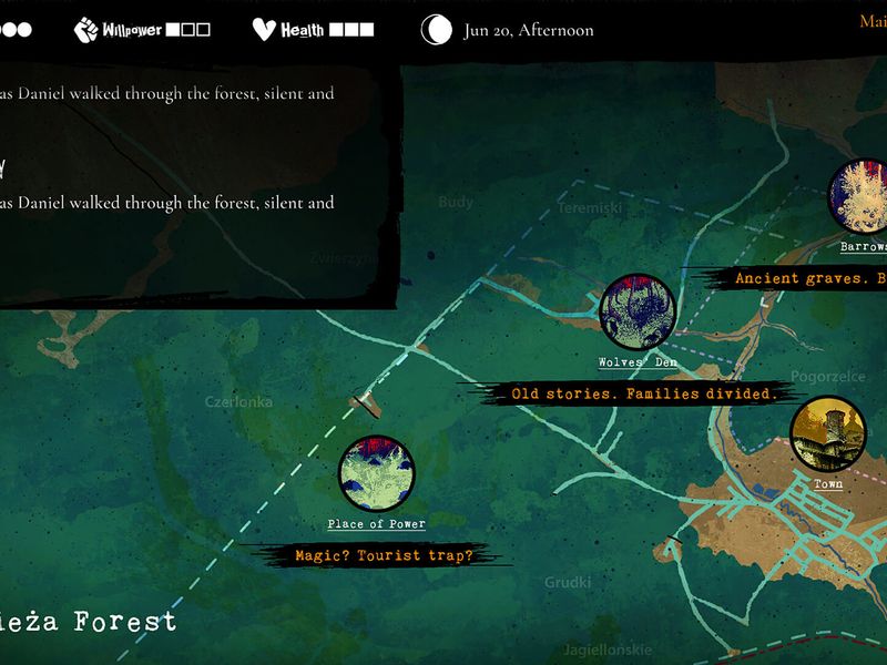 Werewolf The Apocalypse Heart of the Forest — скриншот 4