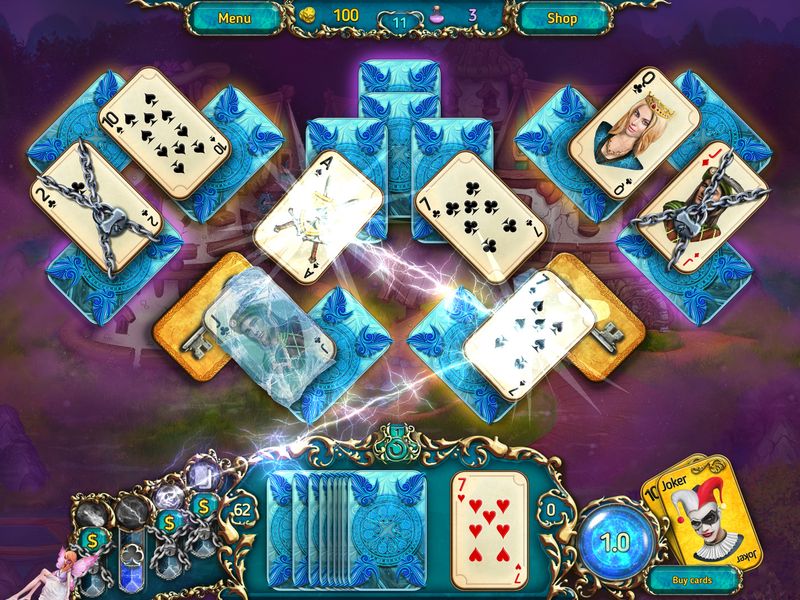 Dreamland Solitaire Dark Prophecy — скриншот 2