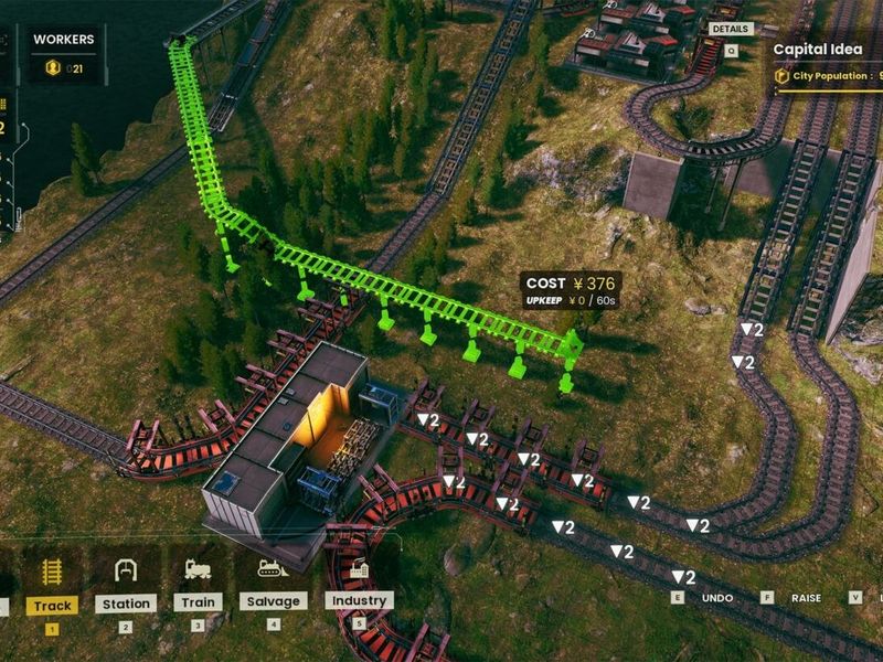Railgrade — скриншот 1