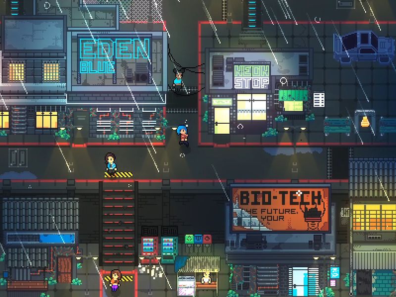 Neon Blight — скриншот 1