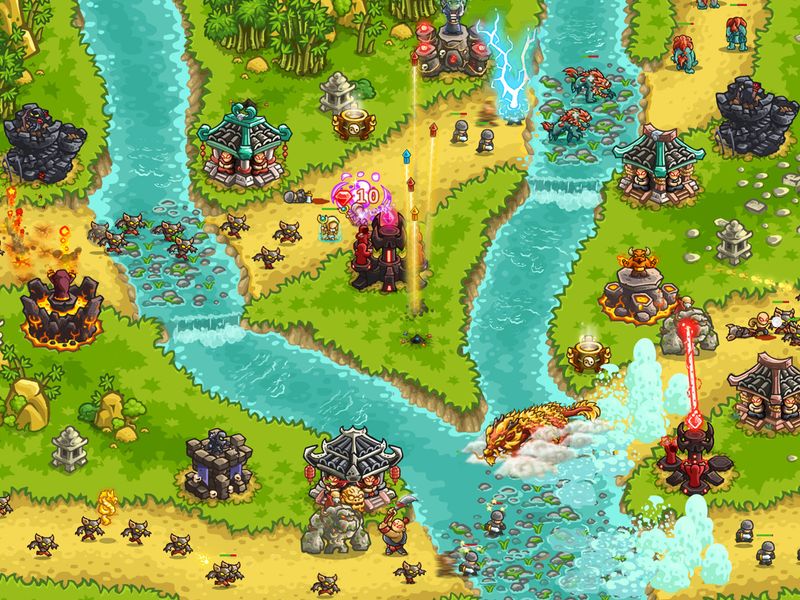 Kingdom Rush Vengeance Tower Defense — скриншот 1