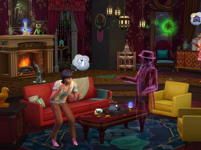 The Sims 4 Paranormal Stuff — скриншот 3