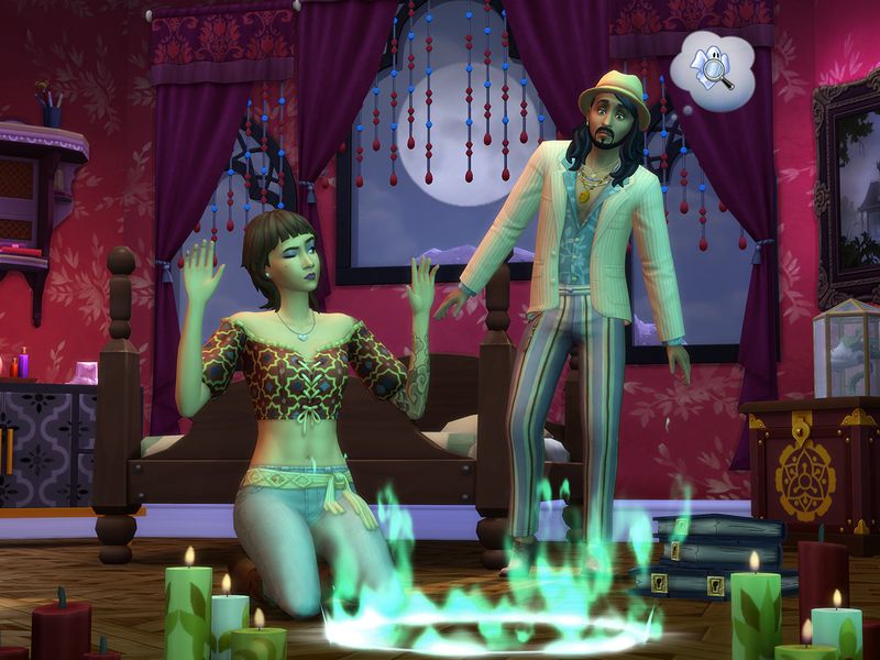 The Sims 4 Paranormal Stuff — скриншот 2