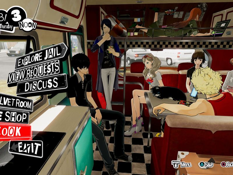 Persona 5 Strikers — скриншот 7