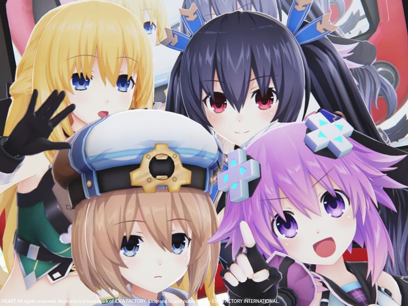 Скриншот 1 — Neptunia Virtual Stars