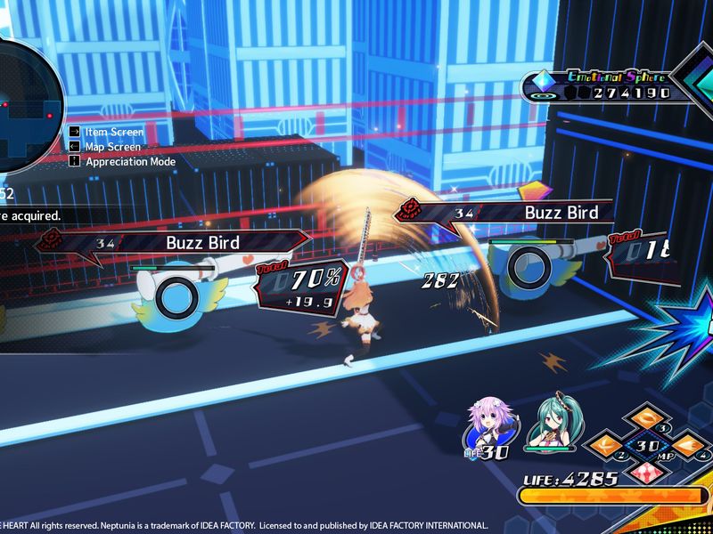 Скриншот 4 — Neptunia Virtual Stars