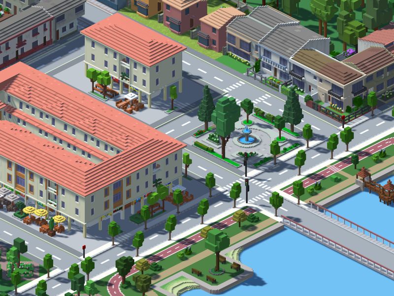Urbek City Builder — скриншот 1