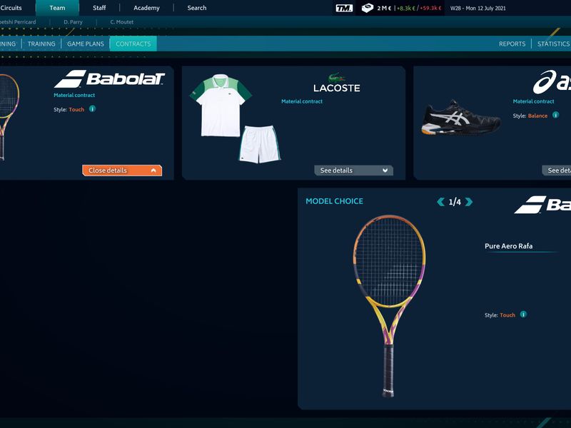 Tennis Manager 2021 — скриншот 4